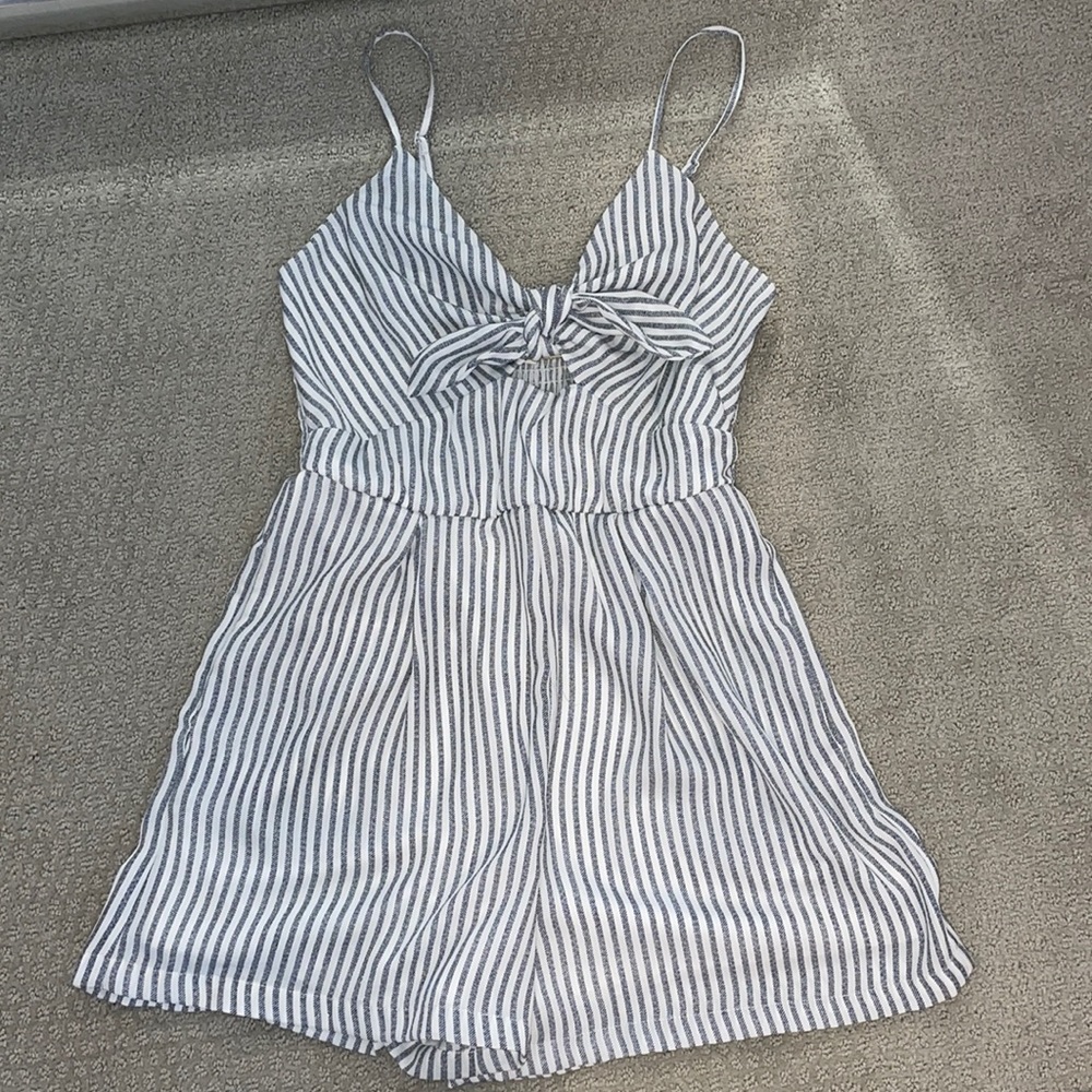 Stripe romper